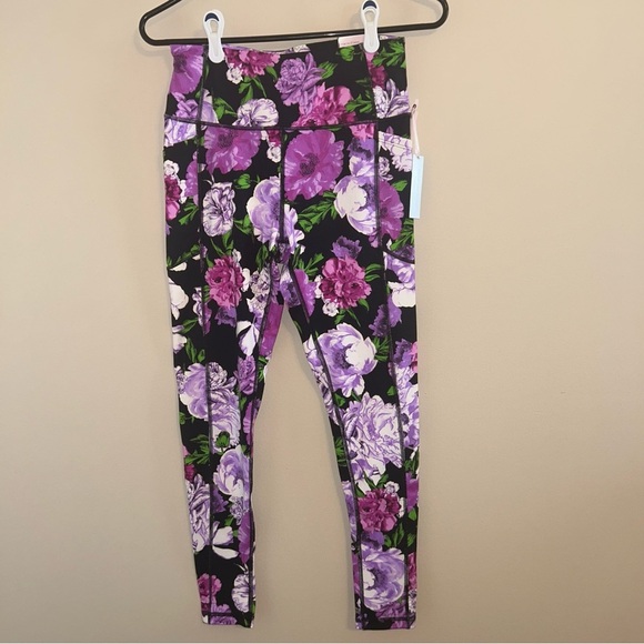 NWT Victoria’s Secret Floral High Rise Leggings - Picture 2 of 8